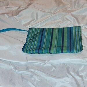 Morgan Striped Make Up Pouch